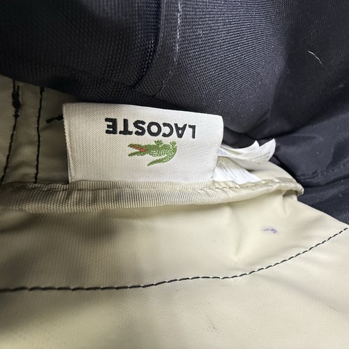 Lacoste Black Casual Laptop Nylon Messenger Bag, 01T-91502 - Picture 7 of 16