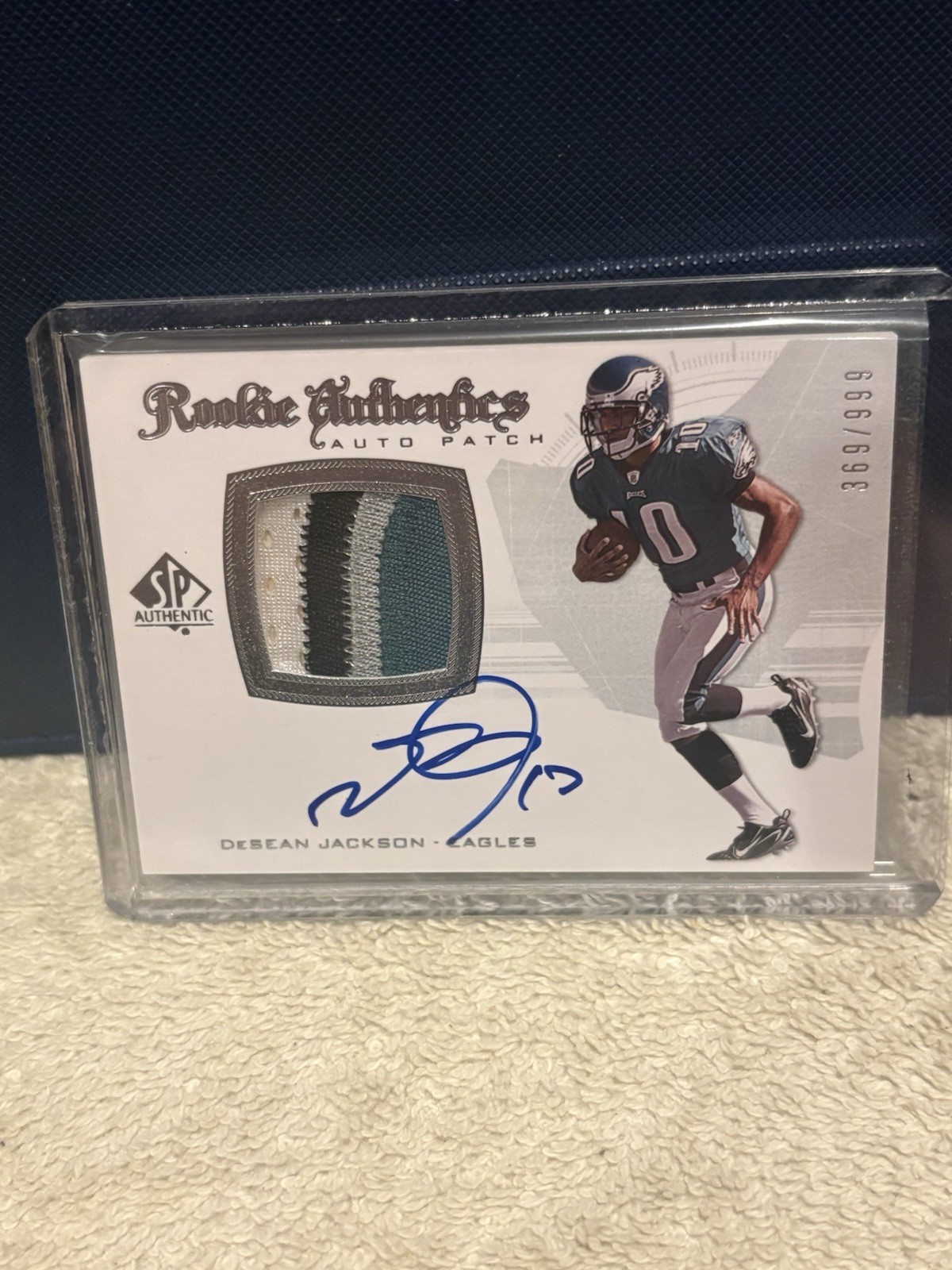 DeSean Jackson SP Authentic #290 Autograph Patch