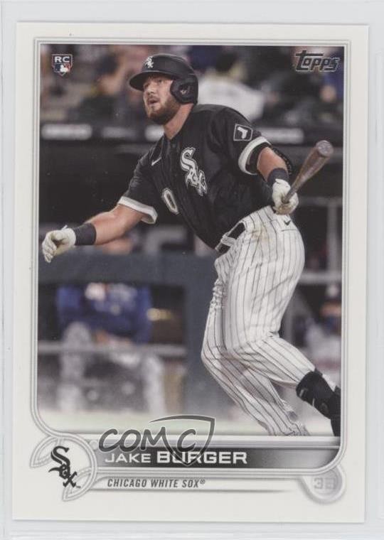 2022 Topps Series 1 Jake Burger #186 Rookie RC 1f17