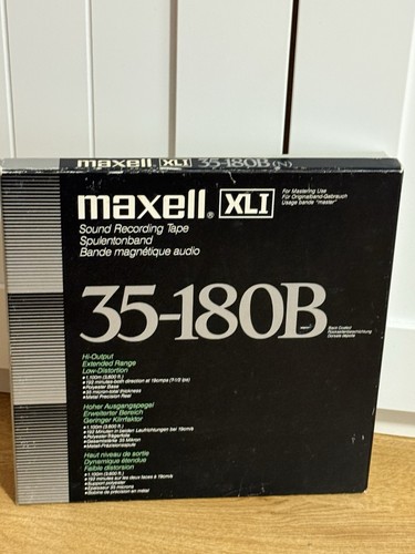 Carrete de metal MAXELL XLI 35-180B 3600 pies 10" - Imagen 16 de 18