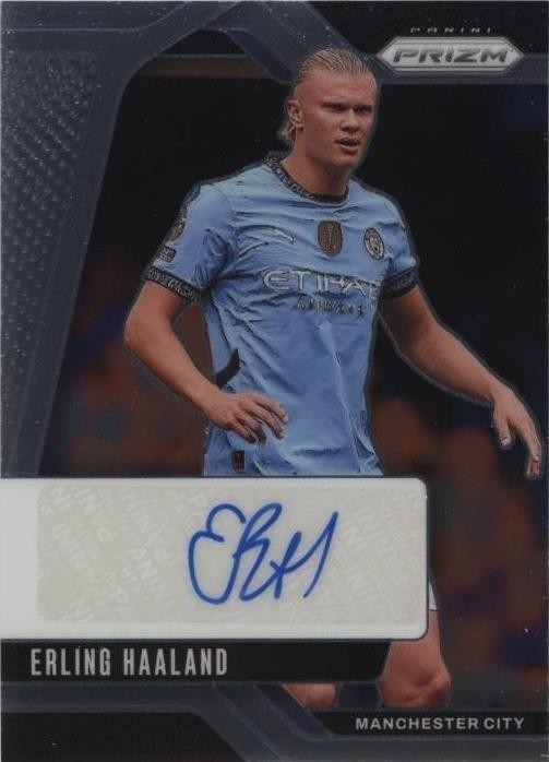 アーロン・ラムズデール PANINI PRIZM 自筆 25シリ 2024-25 Panini Prizm Premier League - Erling Haaland #S-EH for
