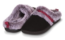 Floopi Indoor, Outdoor House Slippers for Women- Memory Foam Small, Black-317