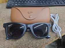 Ray-Ban Meta Wayfarer RW4006 601SM1 Smart Glasses 50mm - Matte Black/Sunglasses 