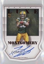 2015 Panini Luxe Die-Cut Rookie Auto 43/49 Ty Montgomery #DCA-TY Auto 8p8