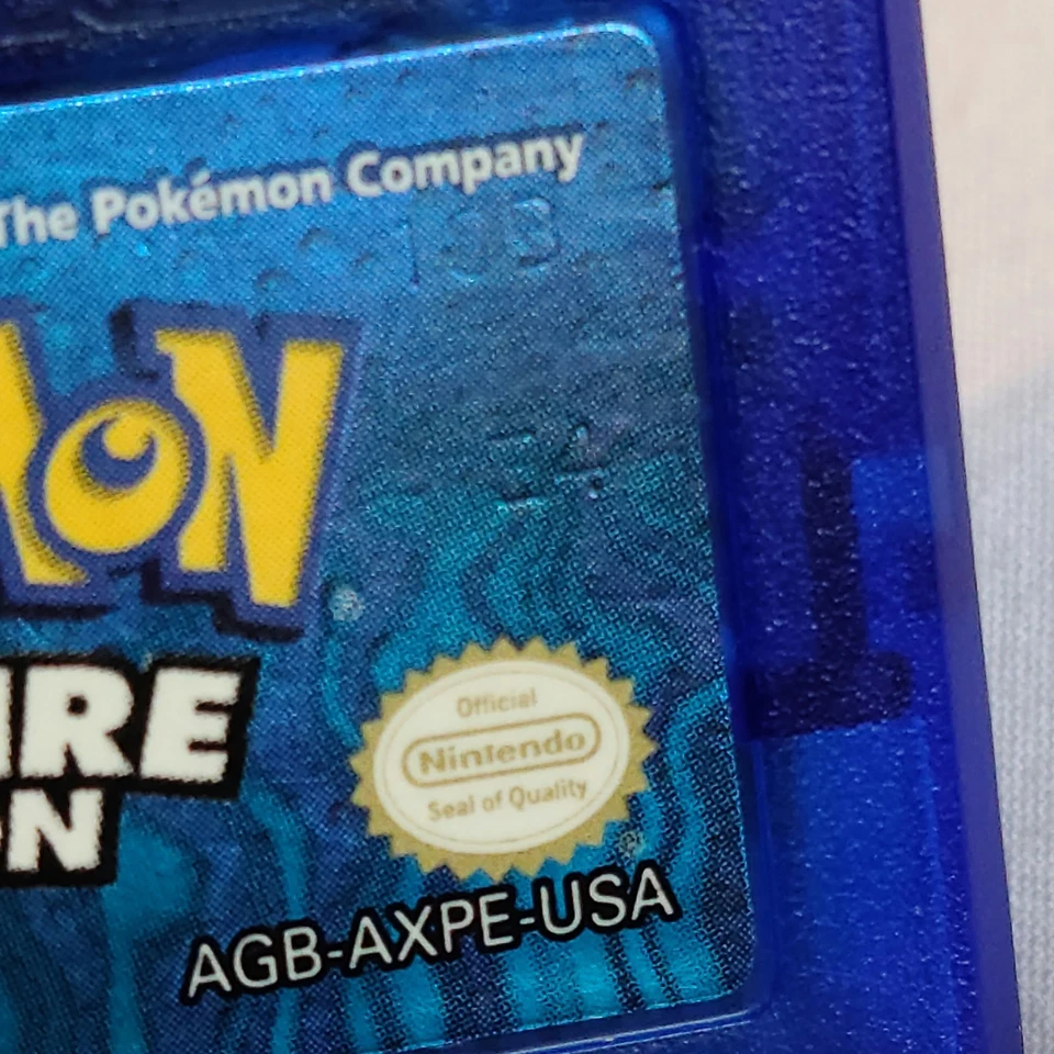 Pokemon Sapphire NTSC USA Nintendo Game Boy Advance New Battery GBA NDS - Image 4 of 4