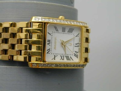 Accutron by Bulova SAPPHIRE CRYSTAL And  GENUENE DIAMOND WATCH BULOVA ACCUTRON Black Carbon Fiber DIAMONDS Watch Bracelet  main image 3