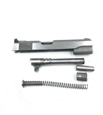 AMT Hardballer 45acp, pistol parts, slide, barrel, and recoil spring