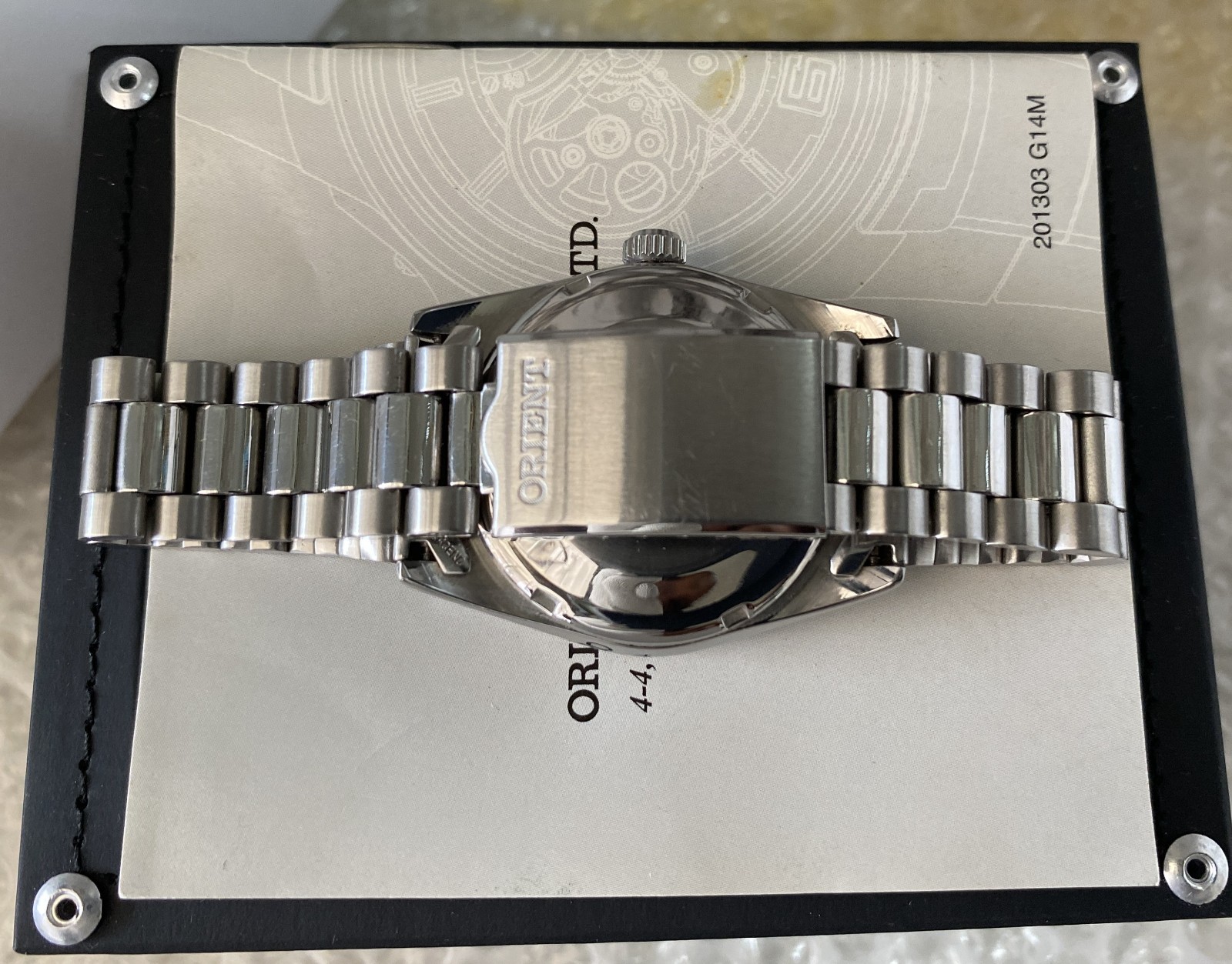 Orient President  Automatic Silver Dial Stainless… - image 5