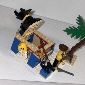 1997 Vintage Lego 5938 Adventurers Desert Oasis Ambush W. Manual Missing Top hat