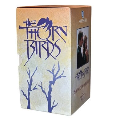 The Thorn Birds Complete Miniseries VHS 4 Tape Box Set 1991 Richard Chamberlain