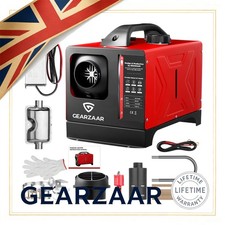 8KW Diesel Air Heater with LCD RV Bluetooth Boat UK GEARZAAR ALL IN ONE Garage