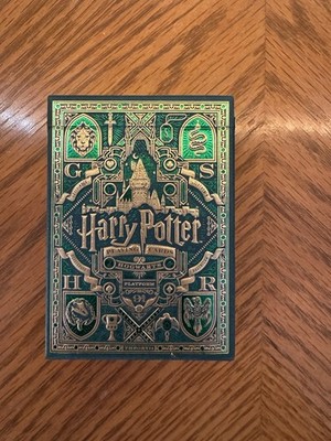 Harry Potter Playing Cards Green Slytherin Theory11 Official Card Deck