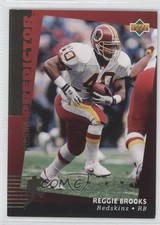 1994 Upper Deck Predictor League Leaders Prizes Reggie Brooks #R18 1g5