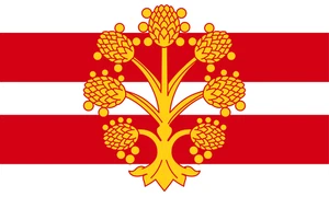 Westmorland Flag Self Adhesive Vinyl Sticker