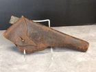 Antique 19 Century US Civil War Large Revolver Pistol Leather Holster