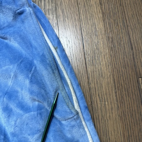Vintage Men’s XL South Pole Blue Velour Track Suit Hip Hop Retro Streetwear - Picture 16 of 22