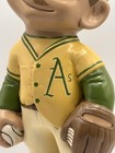 RARE Oakland Athletics Joe Rudi 1970’s Handpainted Ceramic Statue Collectible — photo 3
