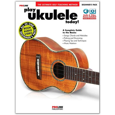 Hal Leonard Proline Play Ukulele Today Beginner's Pack BookAudio & Video Online