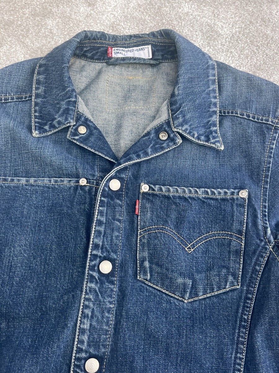 Rare 2000's Levi Strauss Engineered Jeans Jacket - Size S