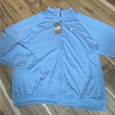 Nike Dri FIT Men's Jacket Full Zip Kobe Bryant Mamba Mentality Light Blue XL