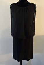 SCARLETT Cocktail Dress Party Rhinestone Sleeveless Blouson Crew Neck Size 8 NEW