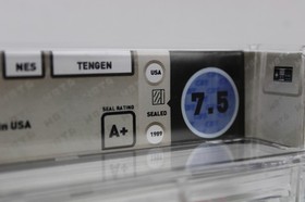 Super Sprint Nintendo NES Sealed Wata Graded 7.5 A+