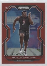 2020 Panini Prizm Rookie Red Prizm Marlon Davidson #347 p8v