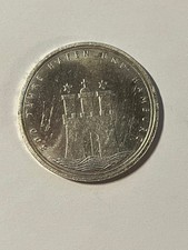 10 DM Gedenkmünze "800 Jahre Hafen u.Hamburg" "J" PP Silber 0,625/999