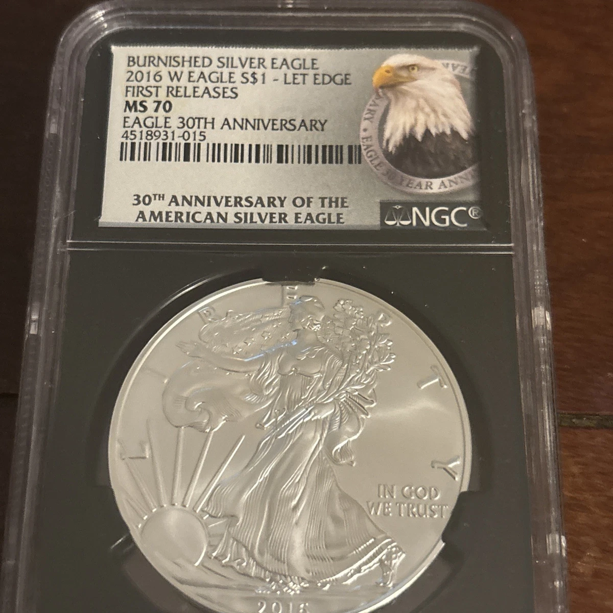 American Eagle MS 70 Graded 2016 Silver Bullion Coins for sale | eBay