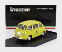 Brumm R657 Fiat 600D Multipla Kommerziell Agip 1960 Gelb 1/43