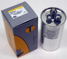 TRCFD805 HVAC Round Motor Run Dual Capacitor 80+5 MFD, 440/370 Volts