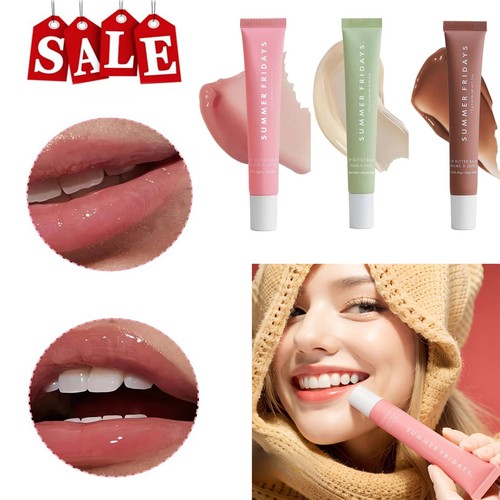 Summer Fridays Lip Butter Balm New With Sealed Box 0.5 oz/15g Hydration Shine