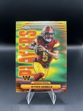 Jayden Daniels #PP-3 2025 Topps Chrome Power Players Refractor Commanders NFL