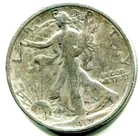 1917 WALKING LIBERTY HALF DOLLAR !!