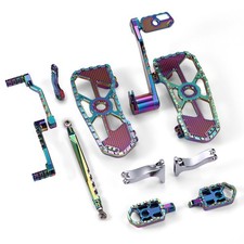 CNC Cut PB Racing Floorboards For Harley Touring Road King Street glide 2014-UP