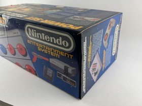 Nintendo NES Power Set Console CIB Complete In Box w/ Manuals, Game & Power Pad