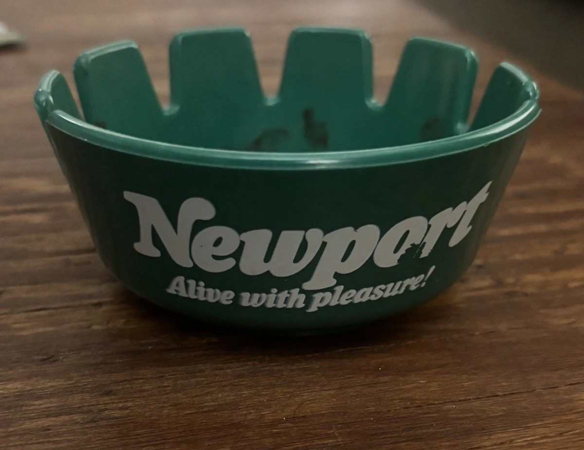 Vintage 1980s Newport Cigarette Ashtray | eBay