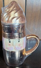 NEW Beau Babe Beauty Whipped Bliss Bath Bomb Nutcracker Mug Set Rose Gold