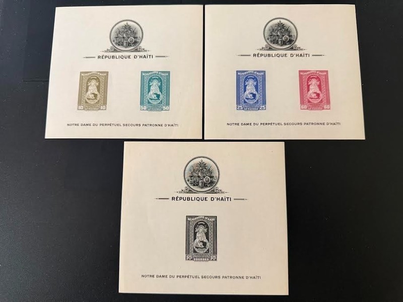 Haiti Stamps.Sc.C19a-21a.Blocks.MNH.