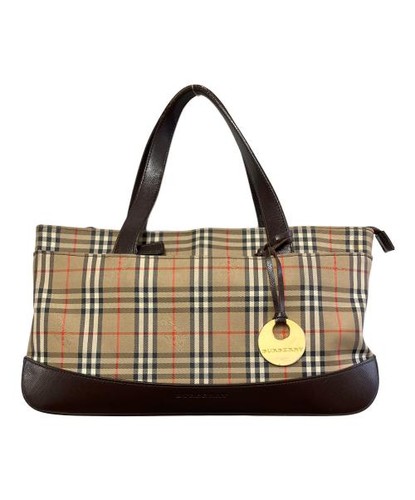 BURBERRY                    Tote Bags Brown× Beige