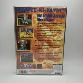 Die Hard Arcade Sega Saturn Complete With Registration Card Very Good