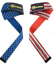 Lifting Straps for Weightlifting - Premium Cotton Wrist Wraps with Neoprene P...