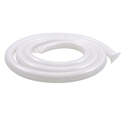 1'' ID 1-19/64'' OD 10ft Clear Braided PVC Hose, Multi-Purpose & Durable