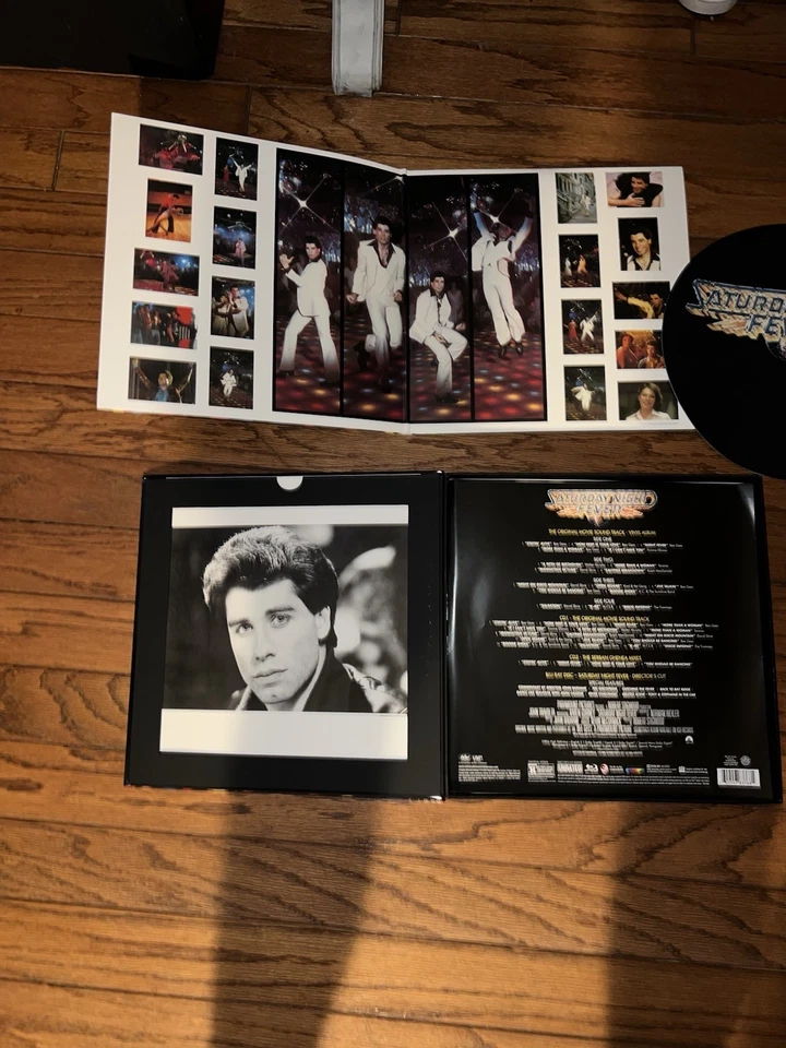 Saturday Night Fever Soundtrack Vinyl LP Record - Image 4 of 4