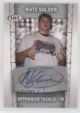 2011 SAGE Hit Auto Silver Nate Solder #A78 Auto 0af