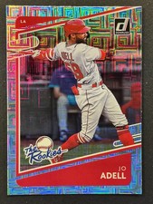 2021 Panini Donruss The Rookies Vector Refractor #TR2 Jo Adell LA Angels