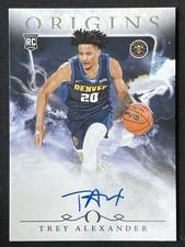 Trey Alexander 2024-25 Panini Origins Rookie Auto RC #RA-TRA -8d