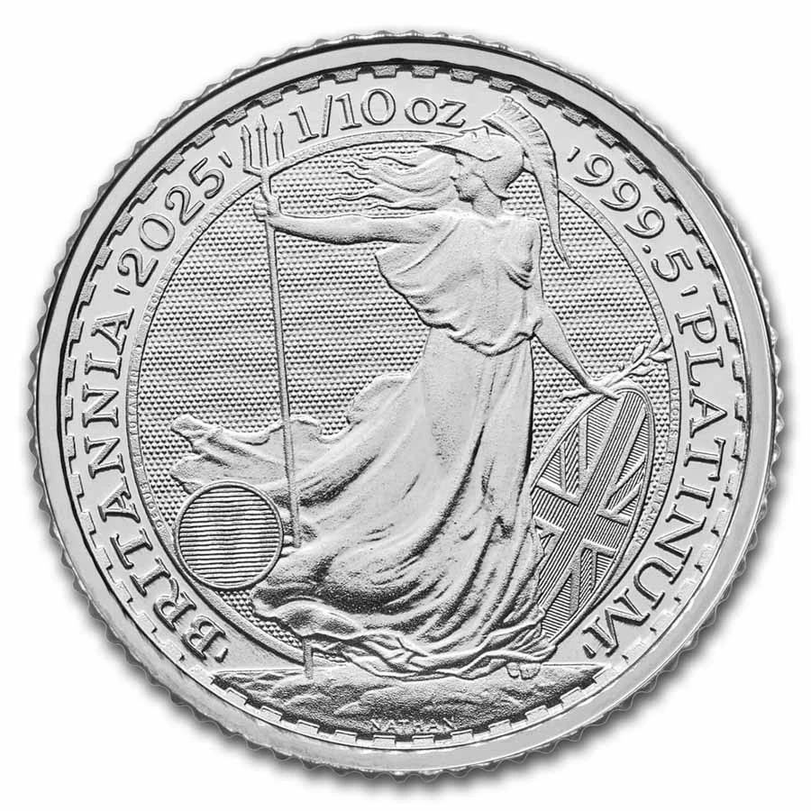 2025 Great Britain 1/10 oz Platinum Britannia BU Review