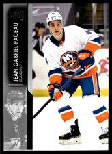2021-22 Upper Deck Jean-Gabriel Pageau New York Islanders #117 11809