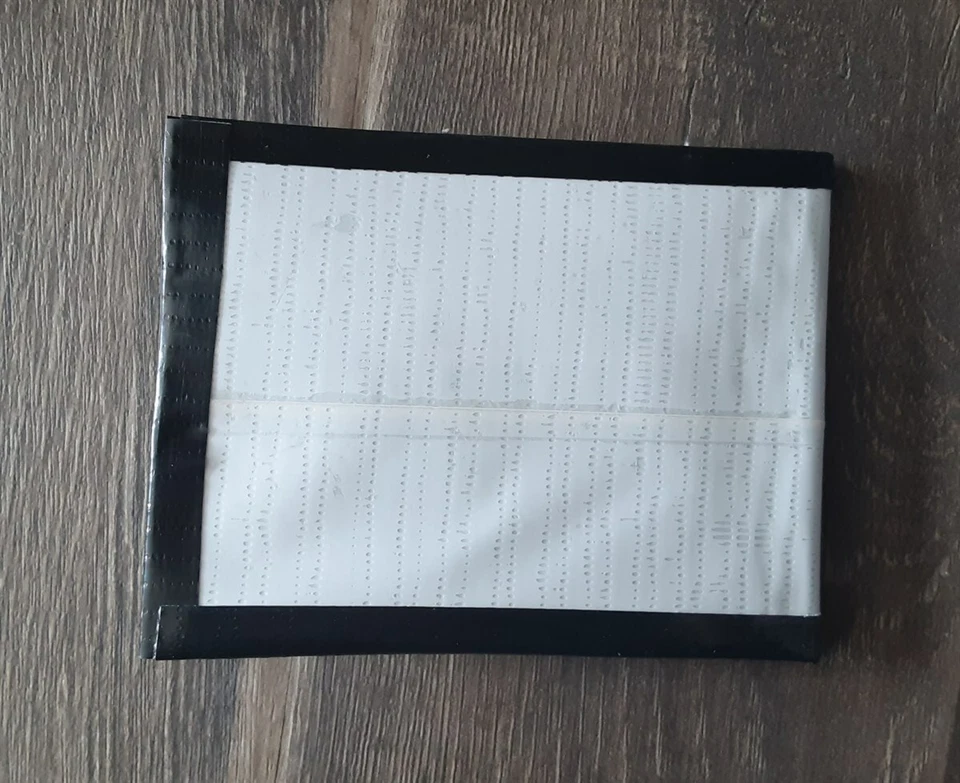 Cartera con cinta adhesiva hecha a mano - Colores lisos - Tú eliges los colores Foto 2 de 4